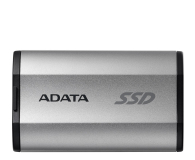 Dysk zewnętrzny ADATA SD810 500GB USB 3.2 Srebrny SD810-500G-CSG